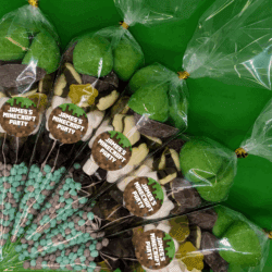 Pixel Blocks Green and Brown Game Sweet Cones Minecraft fans